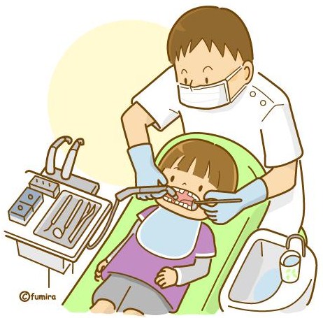 歯科治療のイラスト